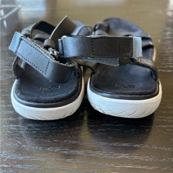 Teva Black Minimalist Sandals with  Straps Women’s Size 9 - Picture 5 of 9